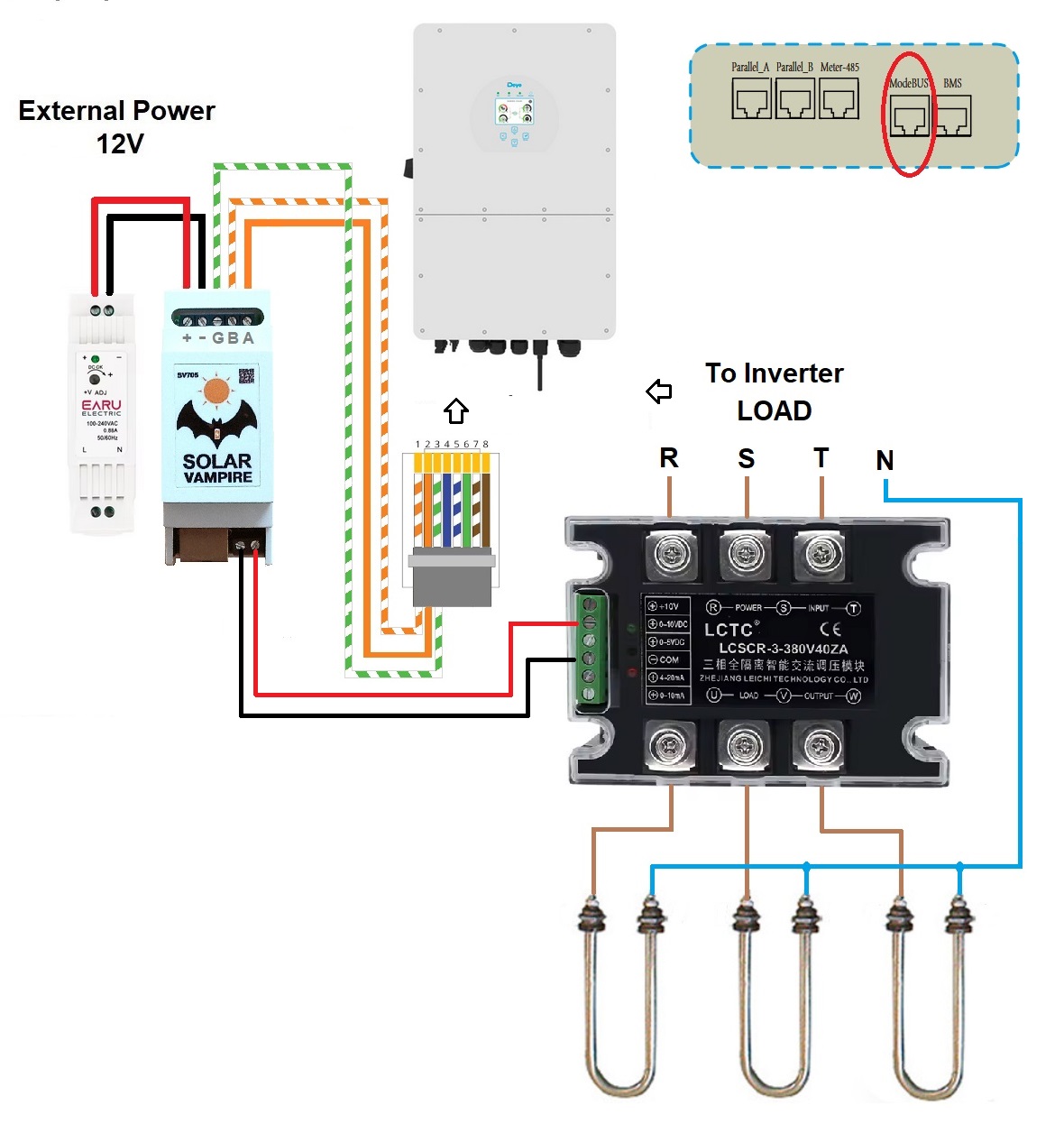 Deye3 connection diagram