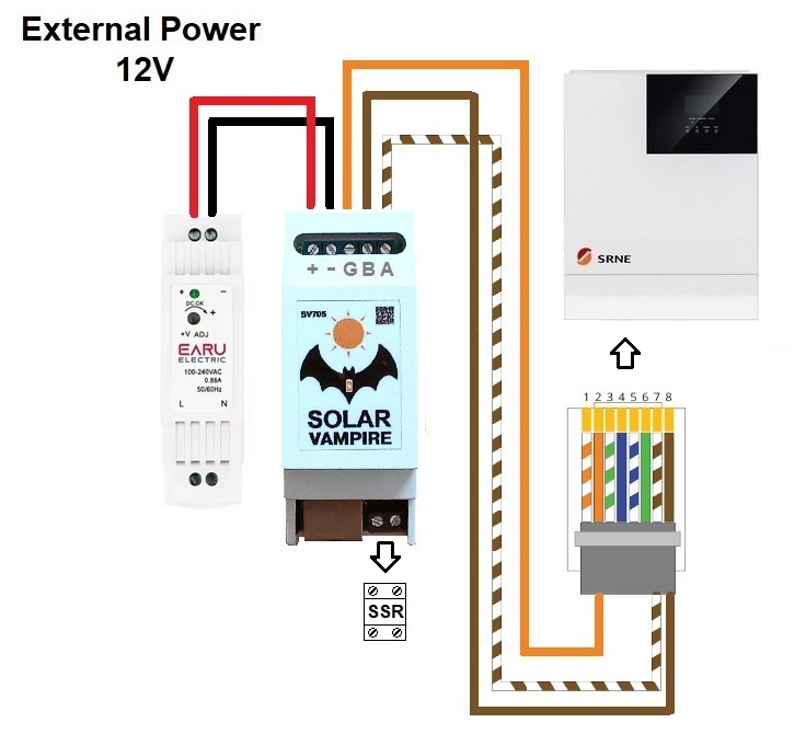 SRNE connection diagram